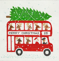 London Christmas – Bus w/ Santa & Reindeer KH-PL-25