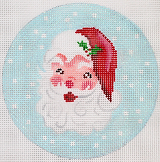 Christmas Ornament – Jolly Santa On Sky With Snow XM-147