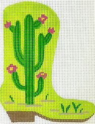 Mini Cowgirl Boot – Flowering Cactus OM-394
