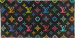 Louis Vuitton Lv – Multi On Black INSPCL-10