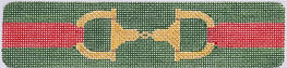 Cuff/Bookmark – Snaffle Bit – Gucci Green, Red & Gold CU-63