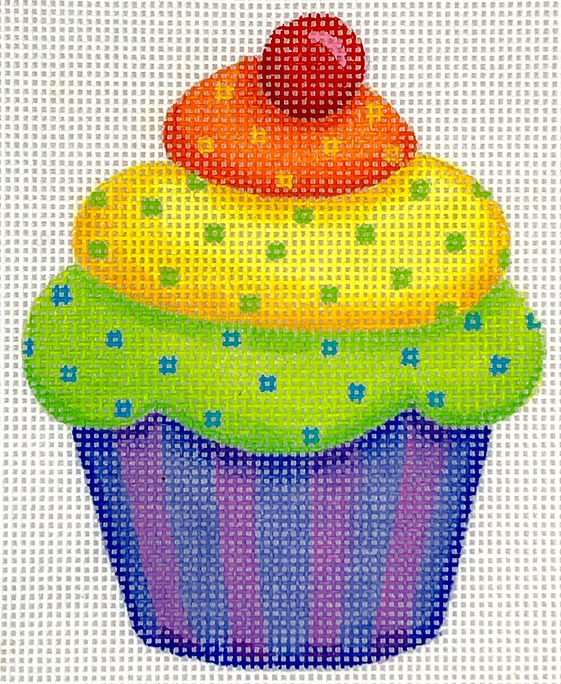 Mini Sweet Treat – Rainbow Cupcake w/ Cherry OM-285