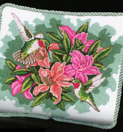 Hummingbirds & Lilies 6202