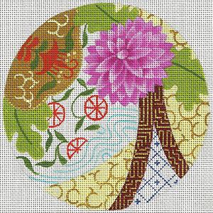 Meditating Mums Coaster  LD-6296