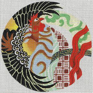 Flaming Fowl Coaster  LD-6297