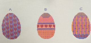 3D Pink and Orange Eggs 12647