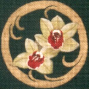 Friar Tuck Orchid Coaster  LD-7036