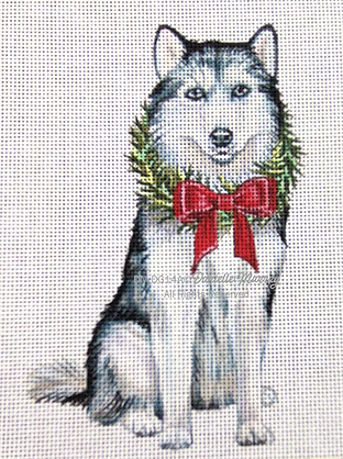 Dog Holiday Husky Ornament DMDG14A