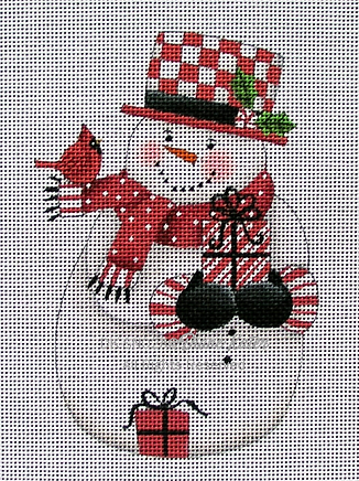 Snowman: Check Hat DKSN02A