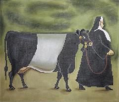 Dutch Belted Cow  LH8018