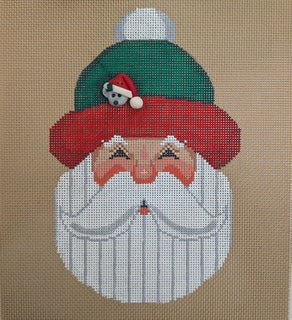 Santa with Mouse Button CarolMouse