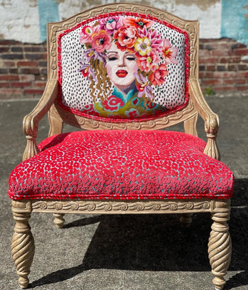 Chair Design - Red Chair Lady  PE301