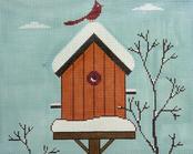 Winter Birdhouse  WK2079