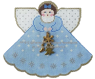 Angel with Charms: Winter Holiday (Pale Blue) PP912