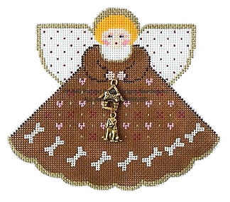 Angel with Charms: Dog Gone - It! (Brown) PP940
