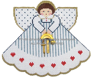 Angel with Charms: Nurse (White) PP955
