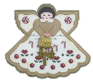 Angel with Charms: Gingerbread (Light Brown) PP968