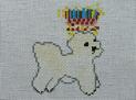 Toy Dog W/Cake  SVG652
