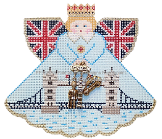 Angel with Charms: British Angel (Tower Bridge) PP994AB