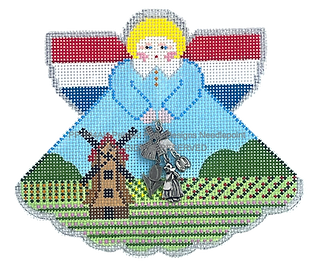 Angel with Charms: Dutch (Windmill) PP994AH