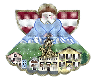Angel with Charms: Austria (Alps Village) PP994AY