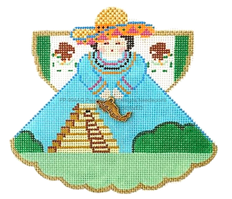 Angel with Charms: Mexico (Pyramid of the Sun) PP994AQ