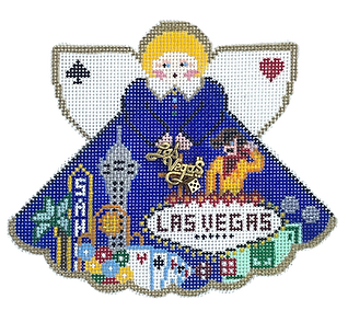 Angel with Charms: Las Vegas (Collage) PP994BK