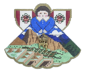 Angel with Charms: Peru (Machu Pichu) PP994CG