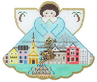 Angel with Charms: South Carolina (Charleston) PP994DM