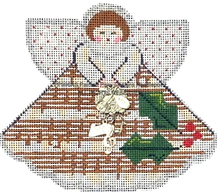 Angel with Charms: Christmas Carols (Pale Gold) PP996AS