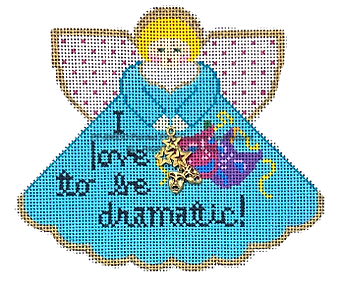Angel with Charms: I Love to be Dramatic PP996CZ