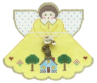Angel with Charms: Home Sweet Home (Yellow) PP996DW