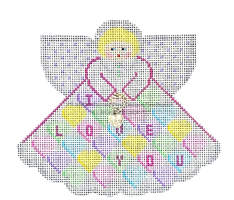 Angel with Charms: Candy Kisses (White) PP996DY