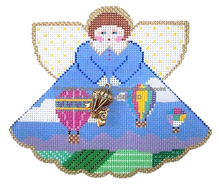 Angel with Charms: Hot Air Balloon (Scene) PP996EL