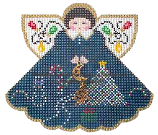 Angel with Charms: Trail of Lights (Dark Blue) PP996FJ