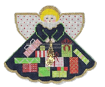 Angel with Charms: Pile of Presents (Black) PP996FU
