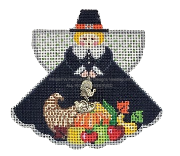 Angel with Charms: Pilgrim (Black) PP996FW