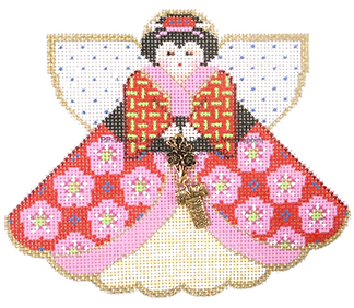 Angel with Charms: Geisha Girl (Pink Dress) PP996GJ