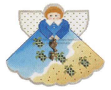 Angel with Charms: Sea Turtles (Aqua & Sand) PP996KZ