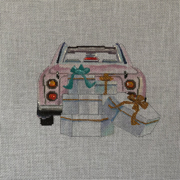 Pink Car with Gifts  MC512