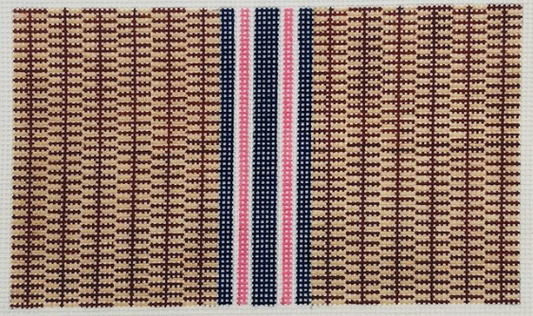 Nantucket Clutch with Stripe AF06