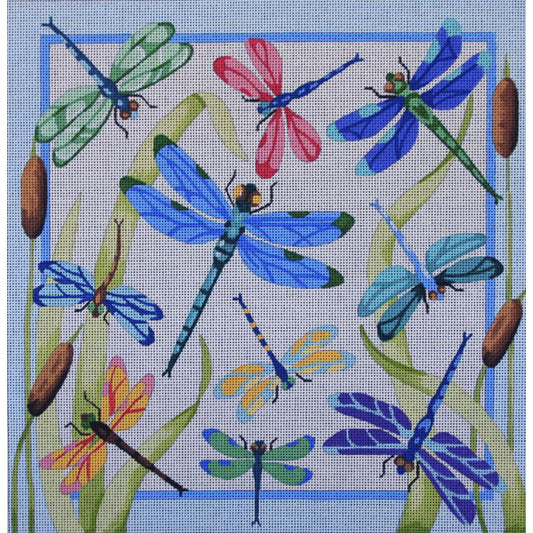 Dragonfly Pillow 1411
