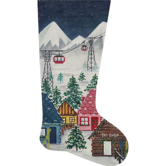 Ski Village Stocking 2827