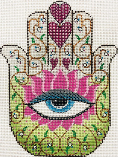 Hamsa Eye In Pink 2983