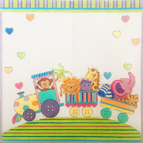 Circus Train Birth Announcement 3717