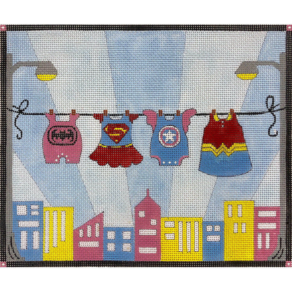 Girls Superhero Clothesline Ann 3774