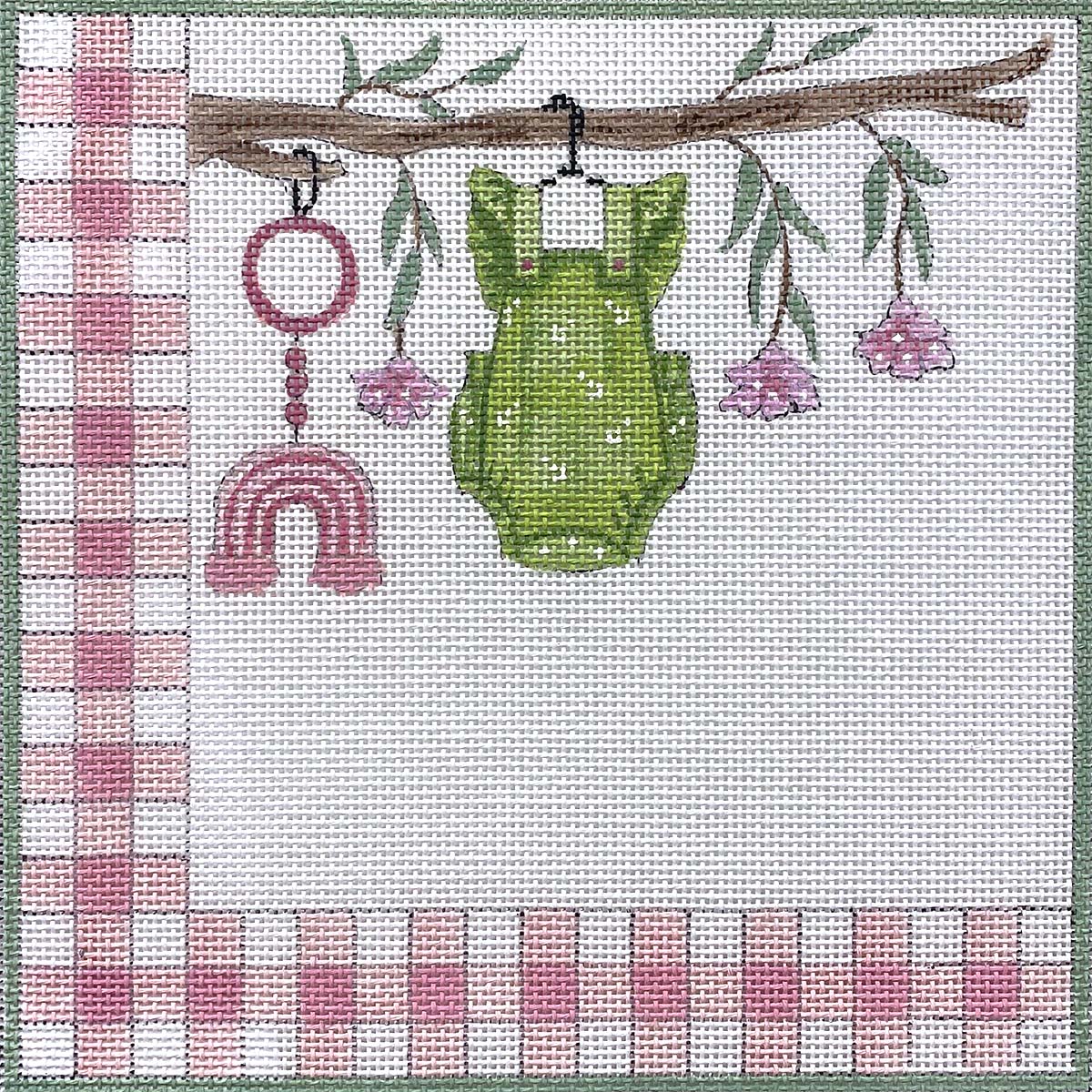 Boho Girl Birth Announcement 3829