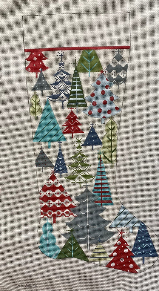 Christmas Tree Stocking 4205