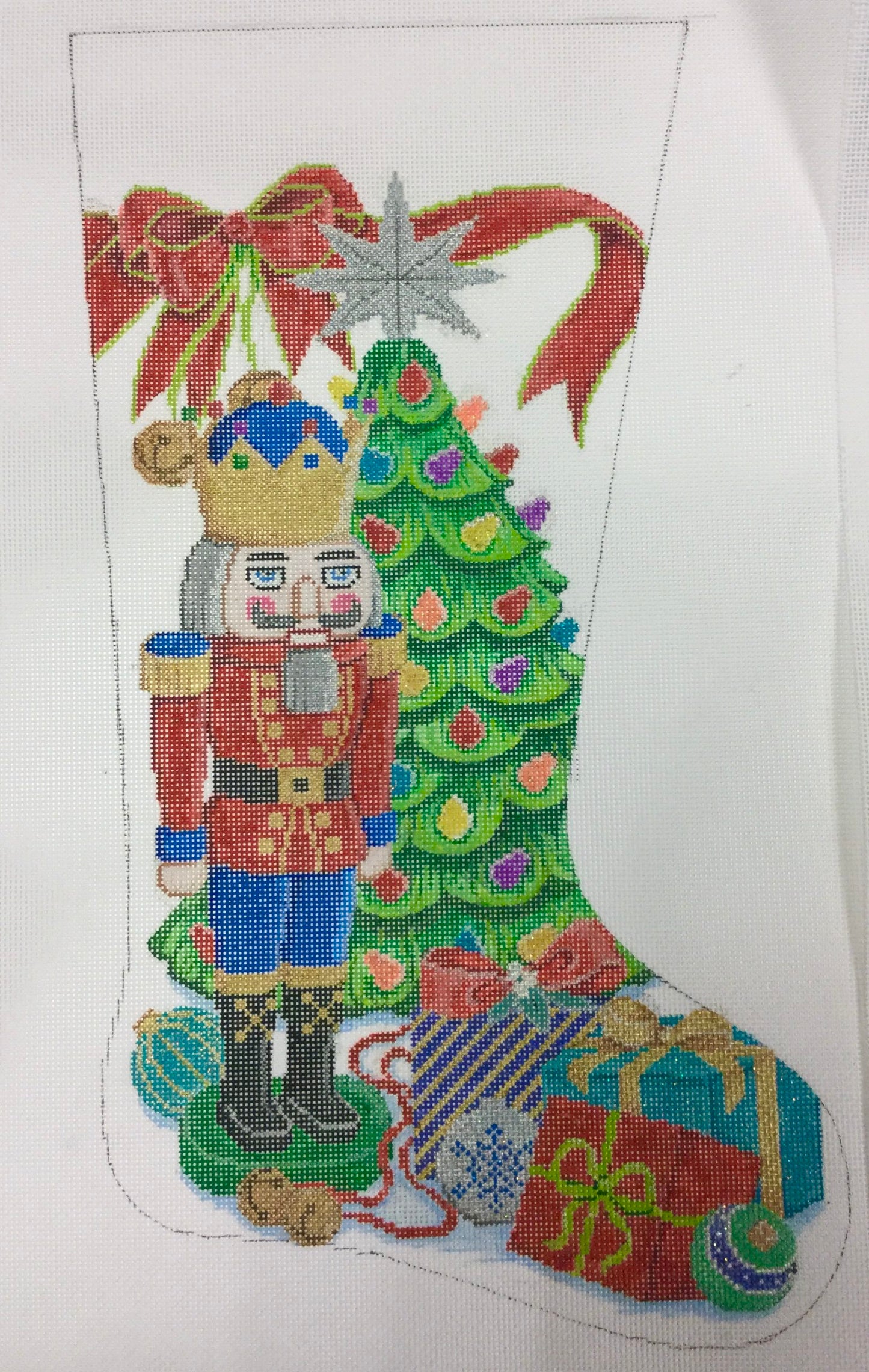 Nutcracker Stocking 4217