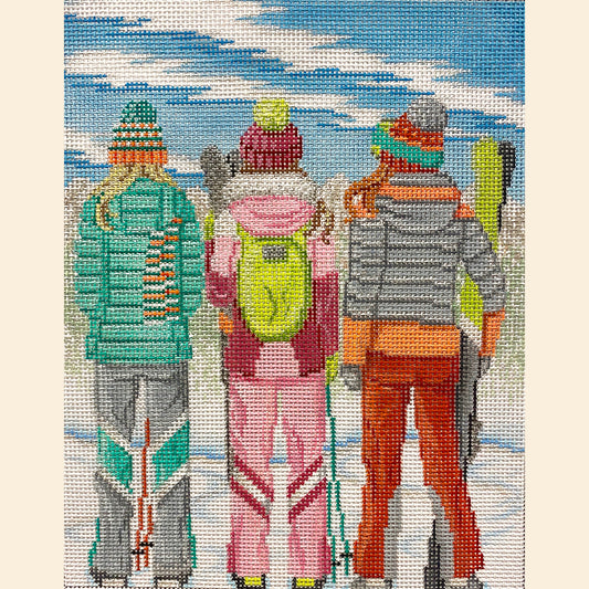 Three Girls In Winter 4263
